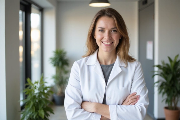 Donna che cucina in modo sano